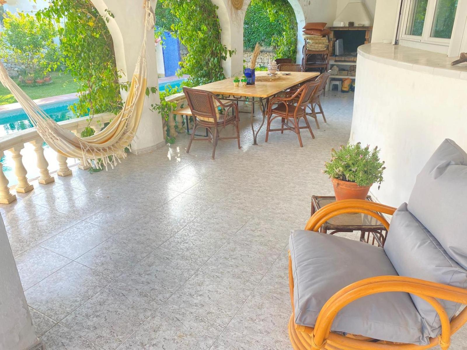 Beautiful Villa With Pool, Barbecue, And Garden خافييا المظهر الخارجي الصورة